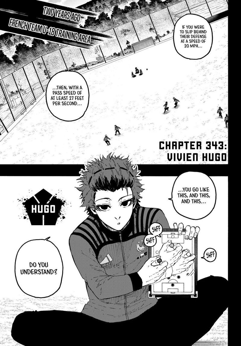 Blue Lock - Chapter 343 Page 1