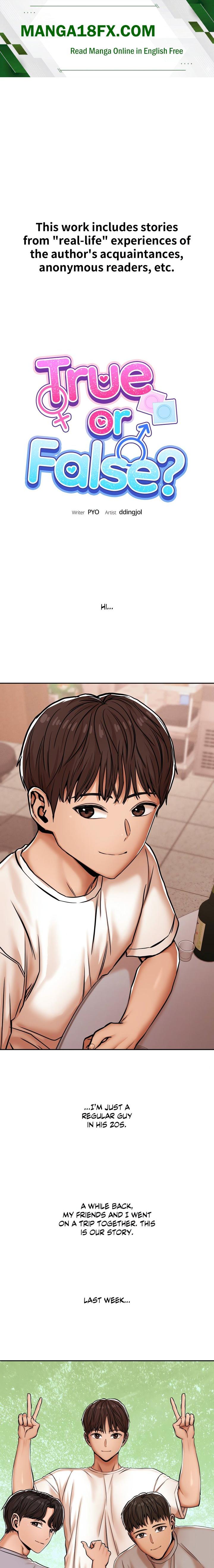 True or False? (Uncensored) - Chapter 3 Page 1