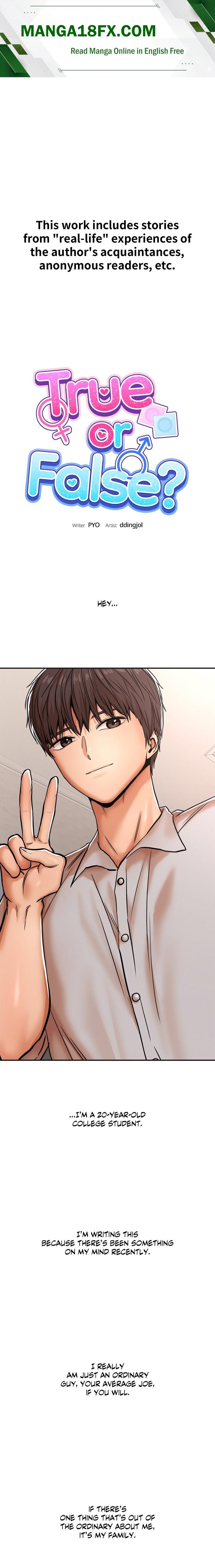 True or False? (Uncensored) - Chapter 37 Page 1