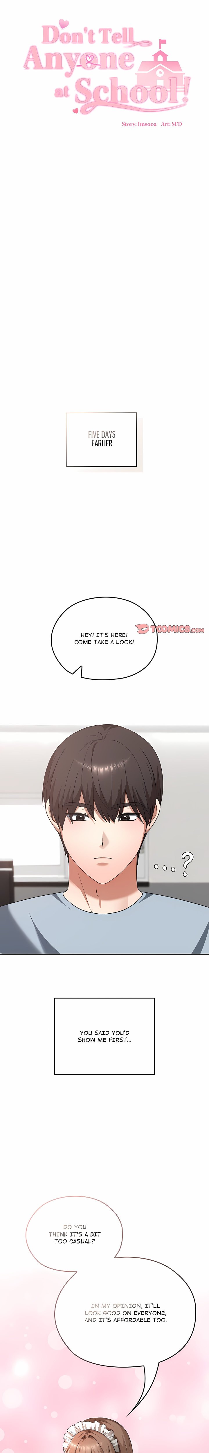 Don’t Tell Anyone at School! (Uncensored) - Chapter 34 Page 6