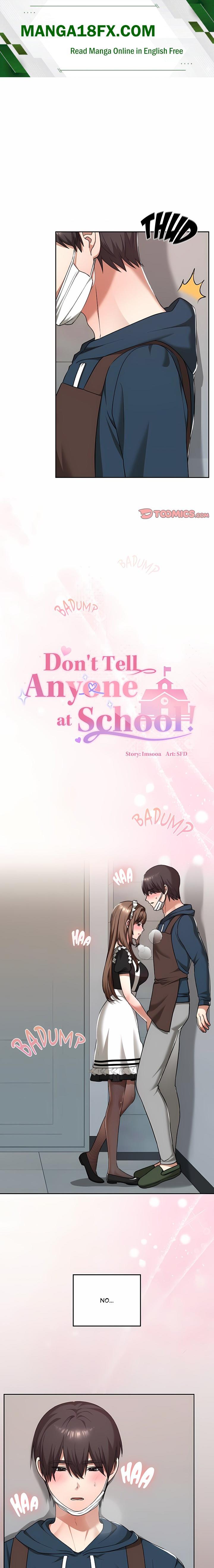 Don’t Tell Anyone at School! (Uncensored) - Chapter 35 Page 1