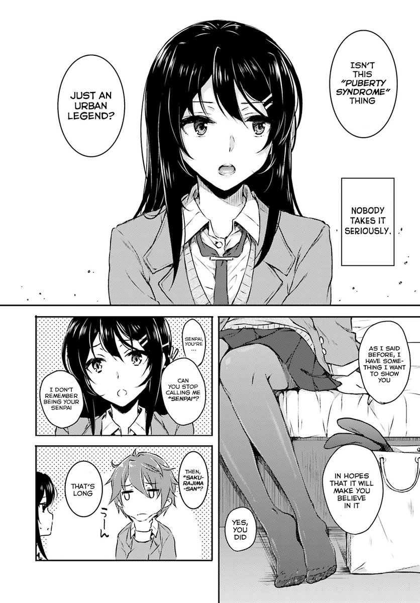 Seishun Buta Yarou wa Bunny Girl Senpai no Yume wo Minai - Chapter 4 Page 5