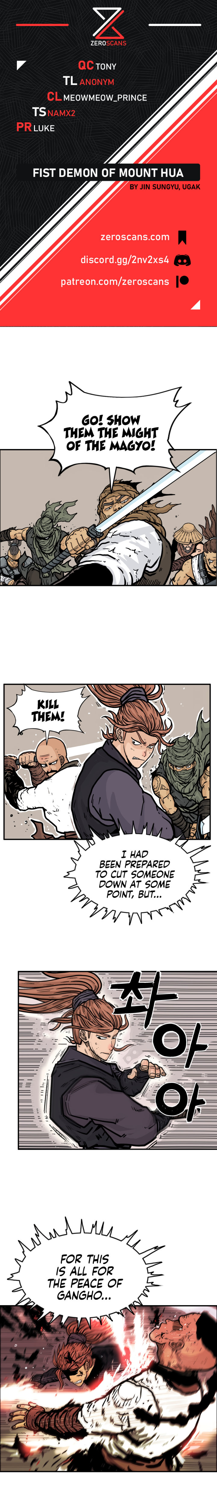 Fist demon of Mount Hua - Chapter 18 Page 1