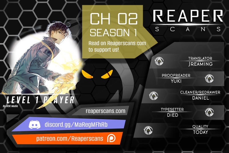 Level 1 Player - Chapter 2 Page 1