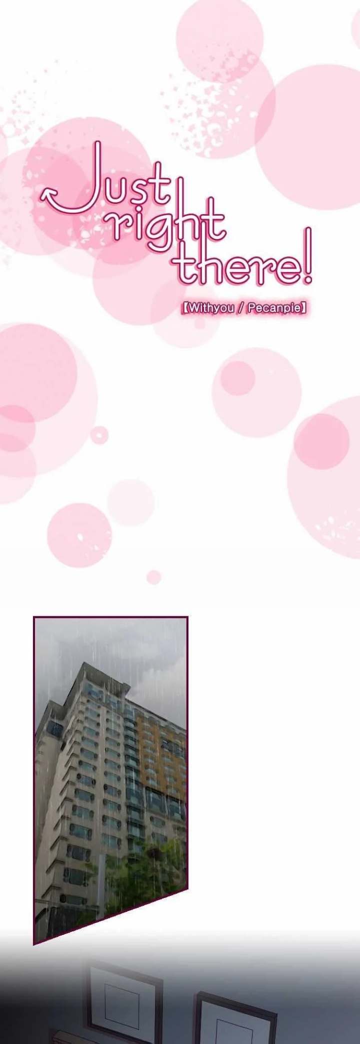 Just Right There! - Chapter 31 Page 1